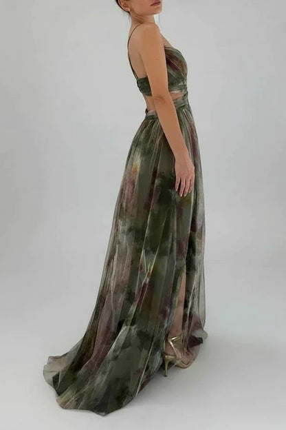 Beautiful Long Sleeve Women's Maxi Dress