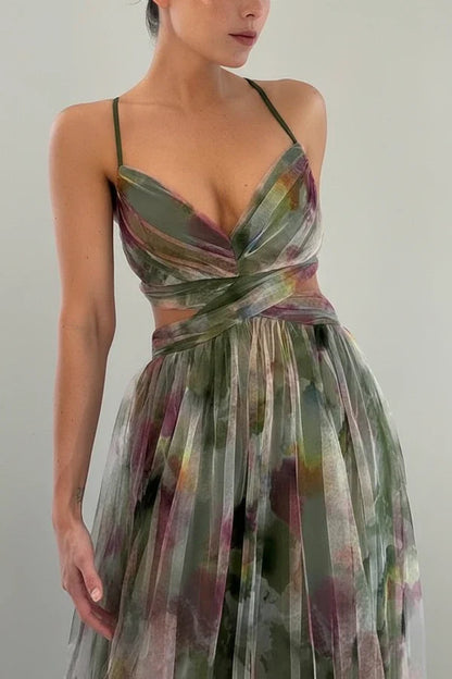 Beautiful Long Sleeve Women's Maxi Dress