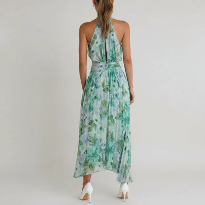 Beautiful Long Flowy Women's Summer Dress