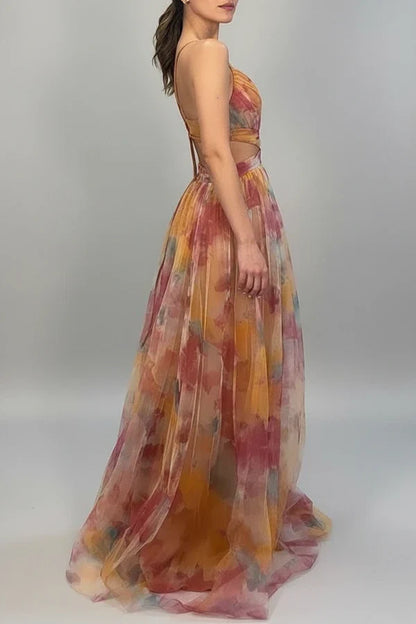 Beautiful Long Sleeve Women's Maxi Dress