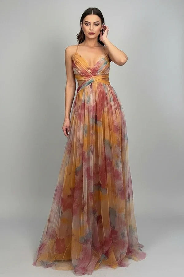 Beautiful Long Sleeve Women's Maxi Dress - Olytrend