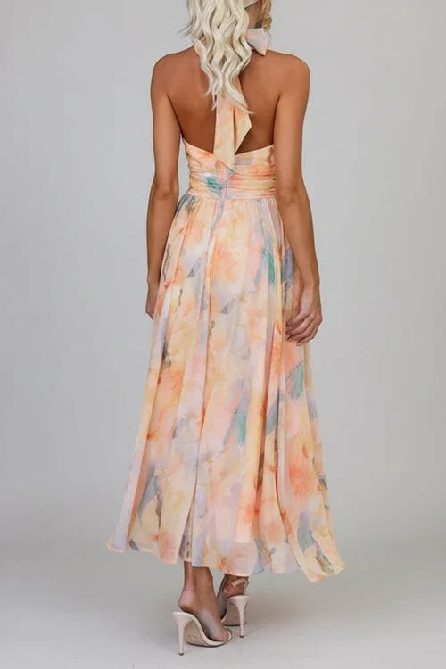 Beautiful Long Sleeve Floor Length Dress for Women