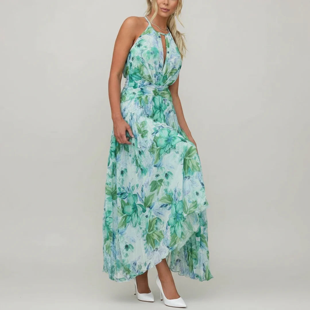 Beautiful Long Flowy Women's Summer Dress