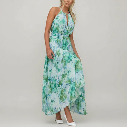 Beautiful Long Flowy Women's Summer Dress