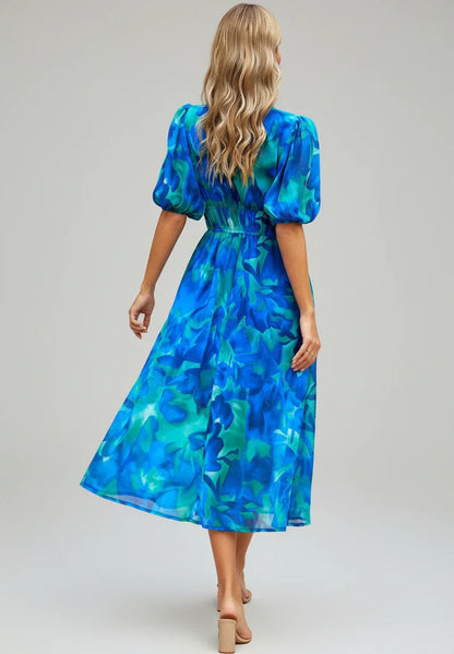 Pretty Knee Length Summer Dress for Ladies