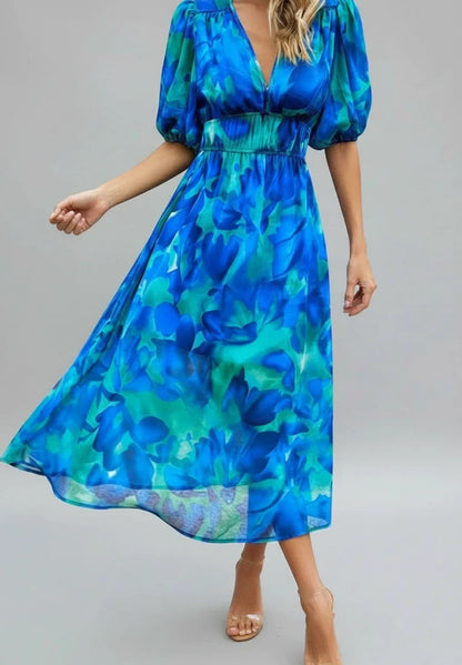 Pretty Knee Length Summer Dress for Ladies