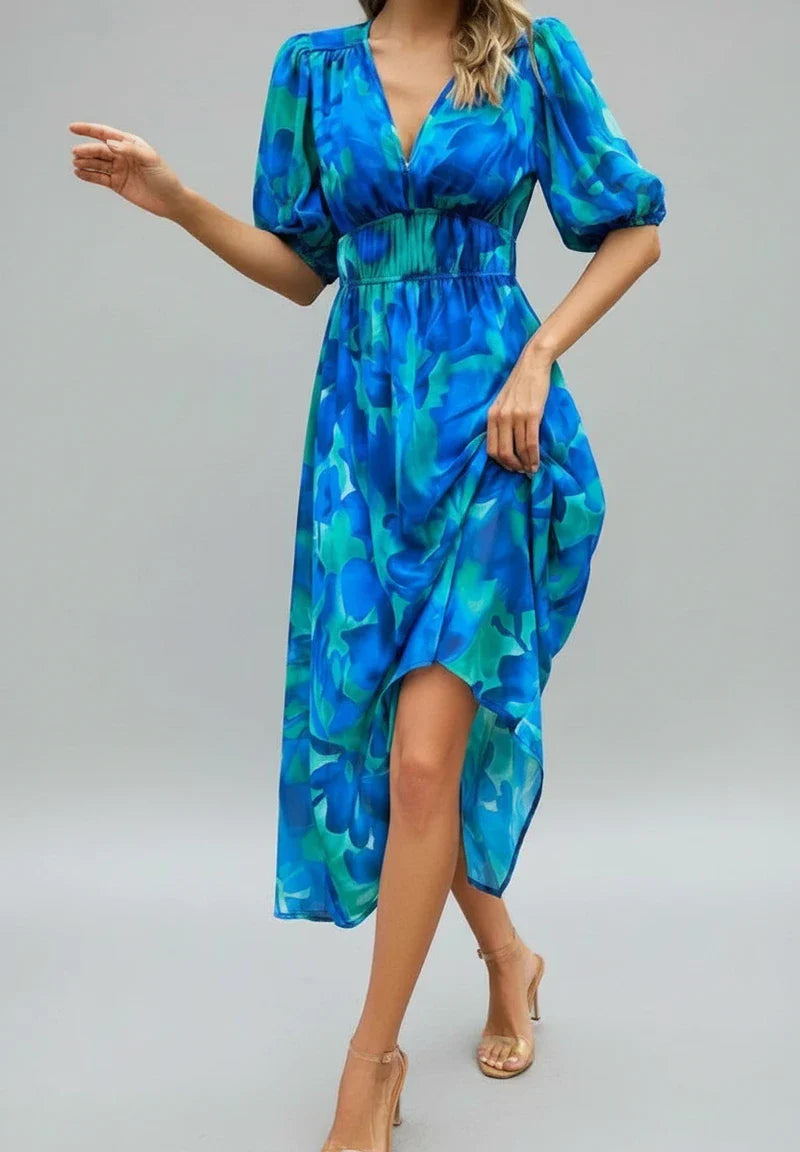 Pretty Knee Length Summer Dress for Ladies