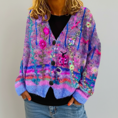 Pretty Ladies Open Front Sweater