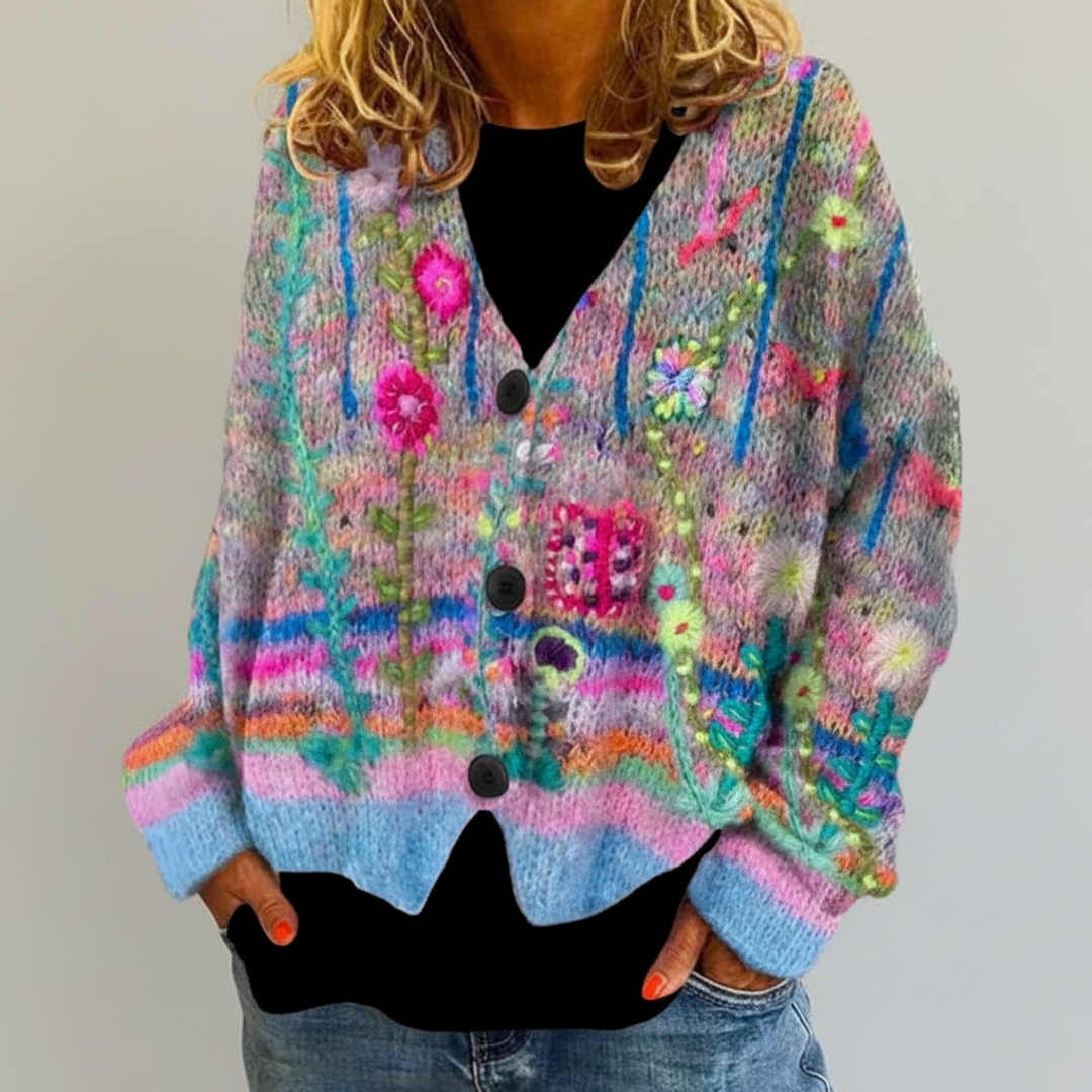 Pretty Ladies Open Front Sweater - Olytrend