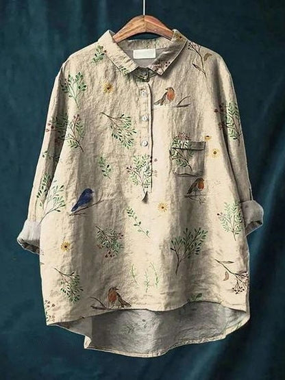 Pretty Flower Women Blouse