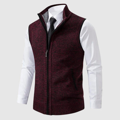 Quilted Padded Zip Vest