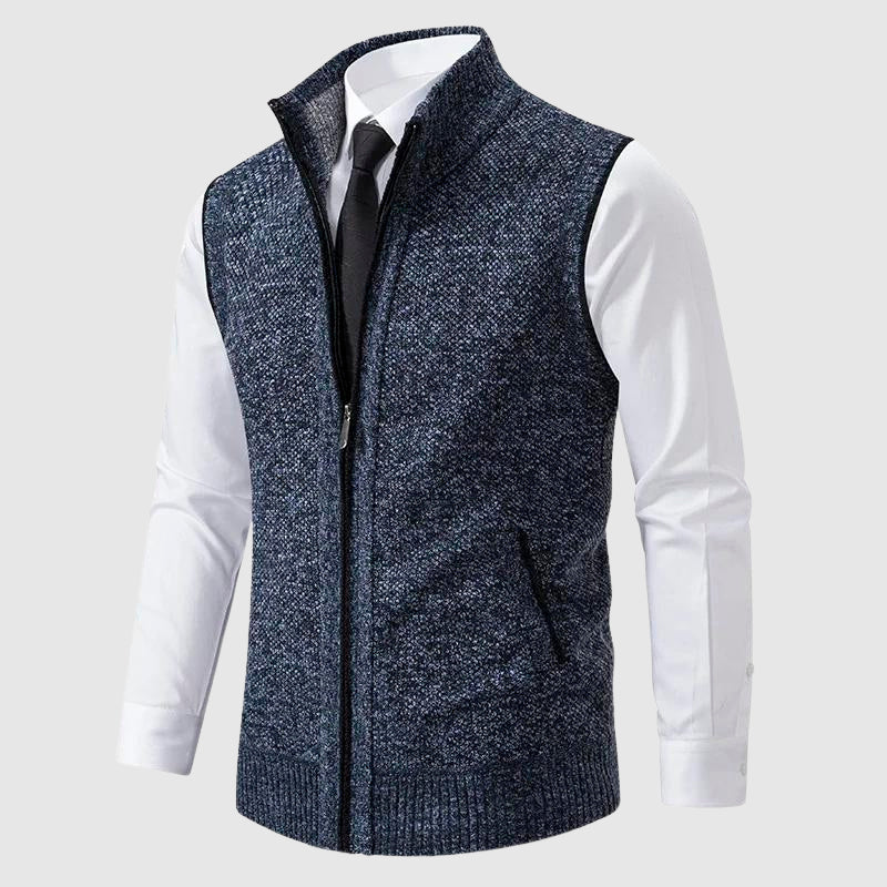 Quilted Padded Zip Vest