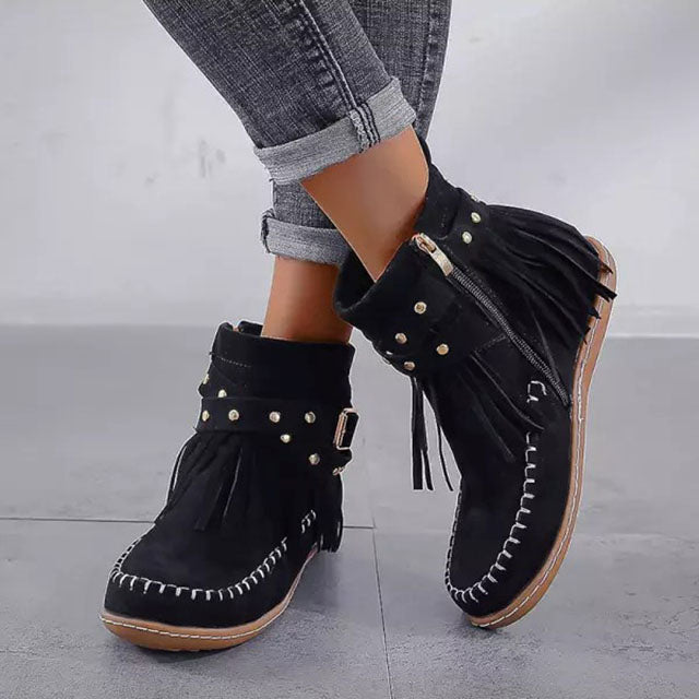 Trendy Strap Ankle Boots for Women