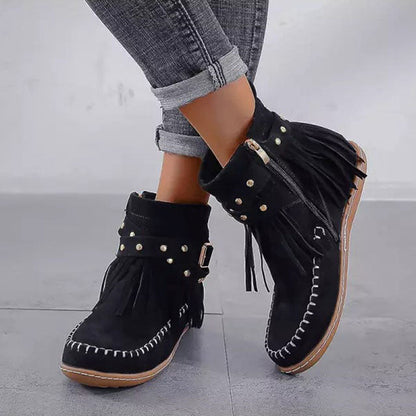 Trendy Strap Ankle Boots for Women