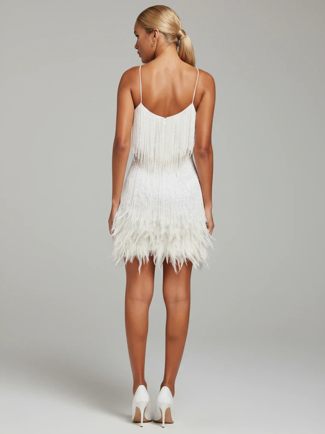 Sexy Beaded Party Mini Dress for Women
