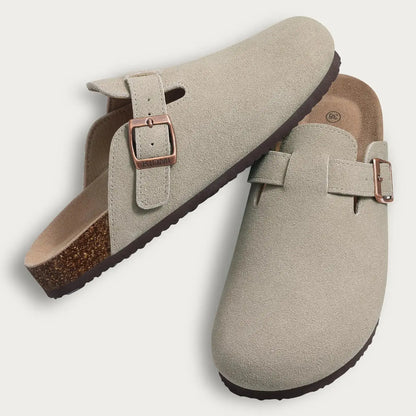 Soft Suede Clogs for Women - Warm and Comfortable Fit