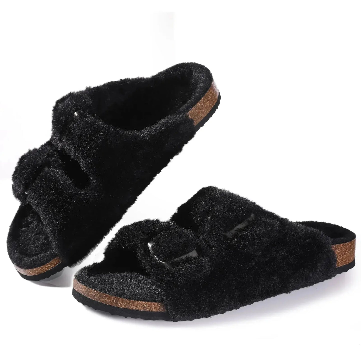 Soft Suede Clogs for Women - Warm and Comfortable Fit
