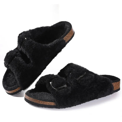 Soft Suede Clogs for Women - Warm and Comfortable Fit