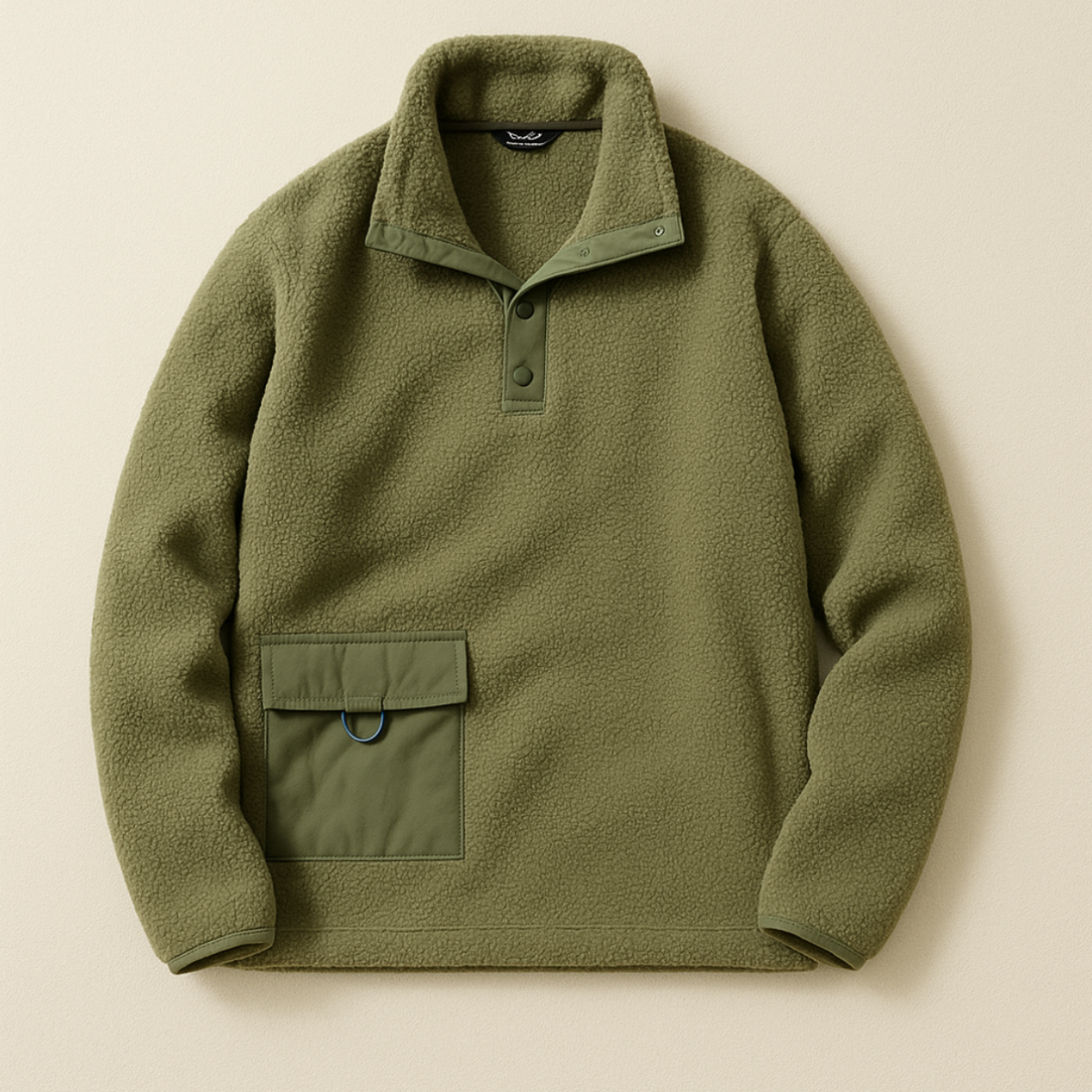 Warm Cozy Fleece Pullover Sweater