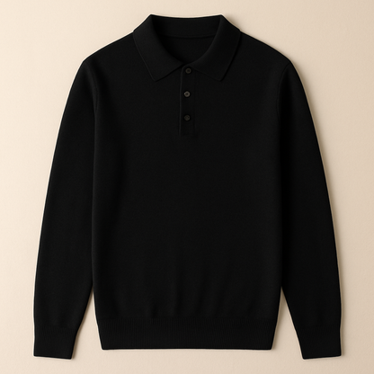 Luxury Soft Cashmere Polo Shirt
