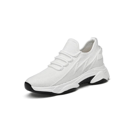 Trendy Men's Thick Sole Casual Sneakers - Nocini