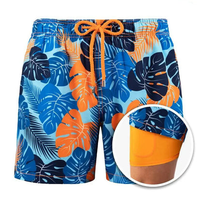 Men's Swim Shorts – Loose Fit – Fast Dry Beach Trunks
