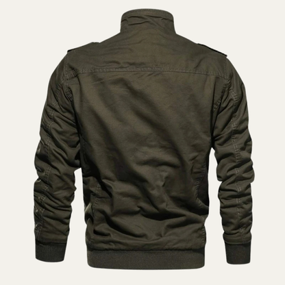 Warm Insulated Men's Zip Up Fleece Jacket