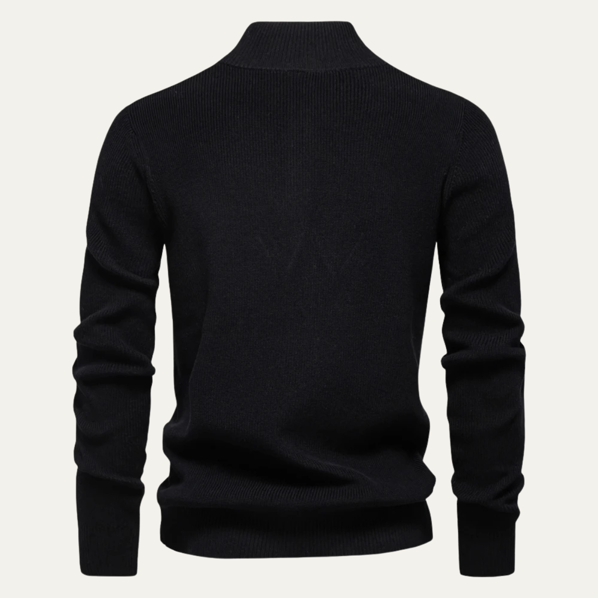 Relaxed Fit Men's Knit Crew Neck Pullover Sweater