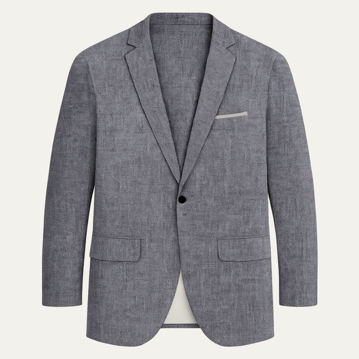 Slim Fit Men's Linen Blazer Jacket - Nocini