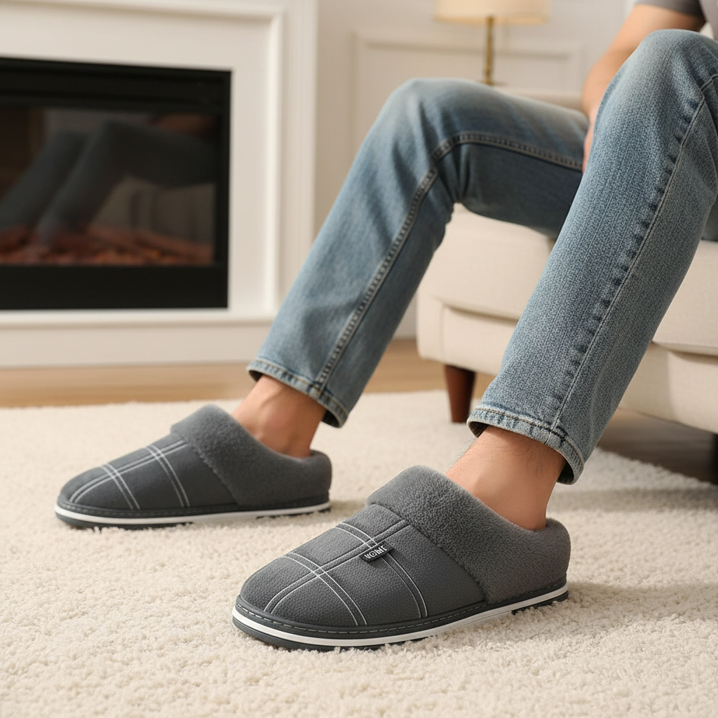Comfy Home Slippers with Fun Designs - Pexav