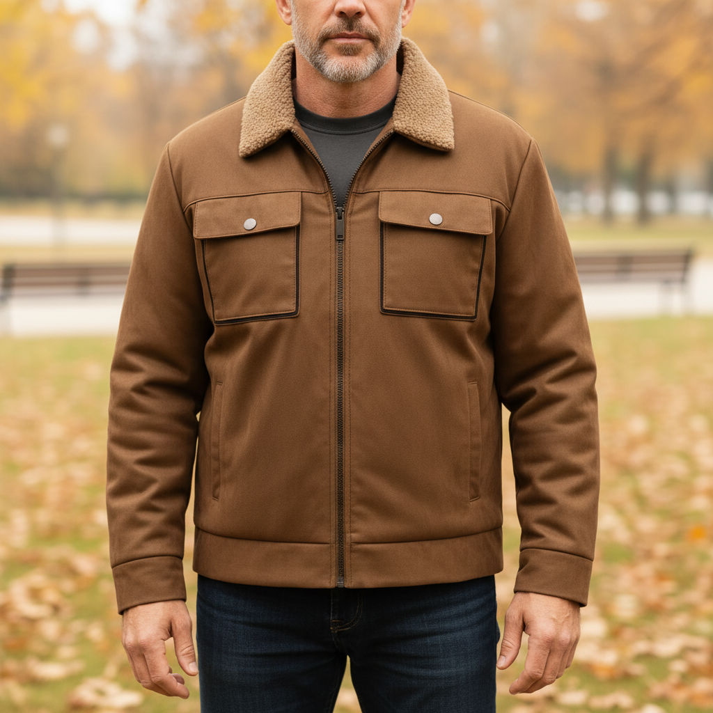 Insulated mens coat - Bastian - Pexav