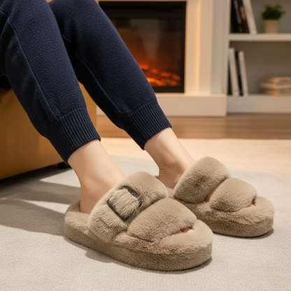Soft Cozy Fleece Slippers - Pexav