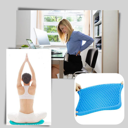 Comfortable Gel Chair Cushion for Back Support - Olytrend