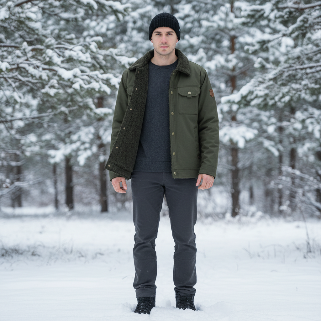 Warm Winter Parka Coat - Pexav