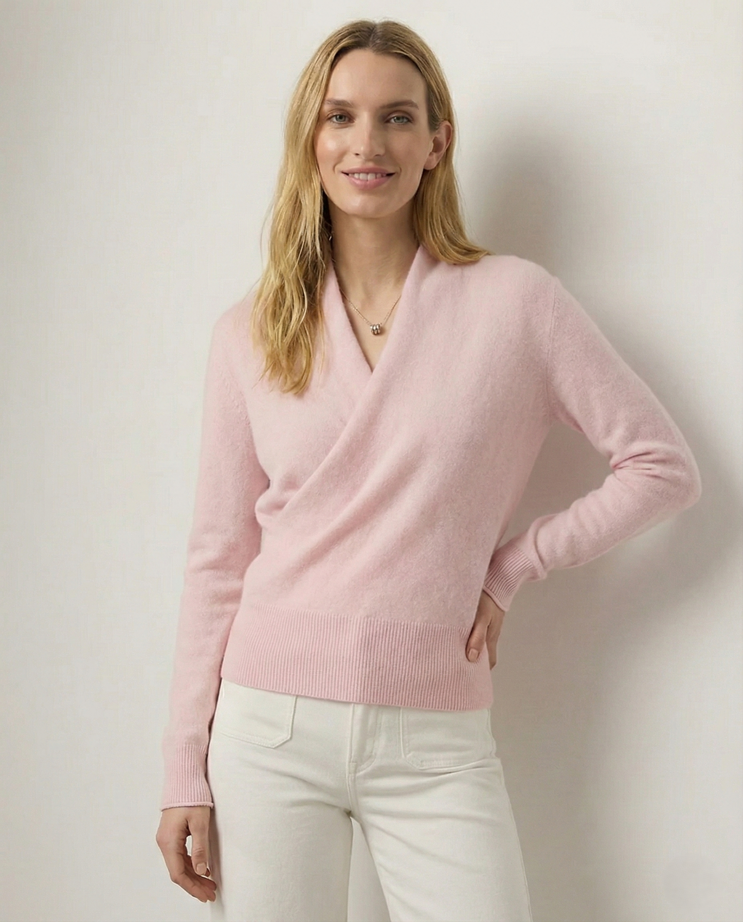 Cozy Wool V-Neck Sweater