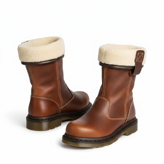 Insulated Mid Calf Western Boots for Women - Nocini