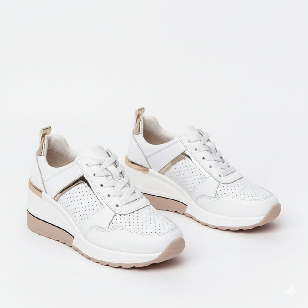 Comfy Women's Walking Sneakers - Lightweight Everyday Shoes