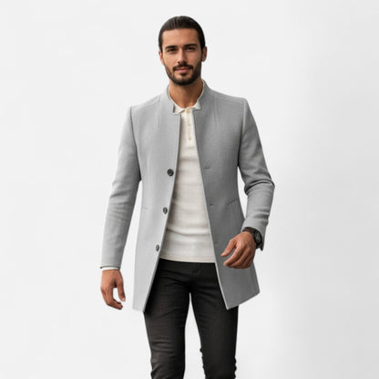 Slim Fit Men's Classic Coat - Nocini