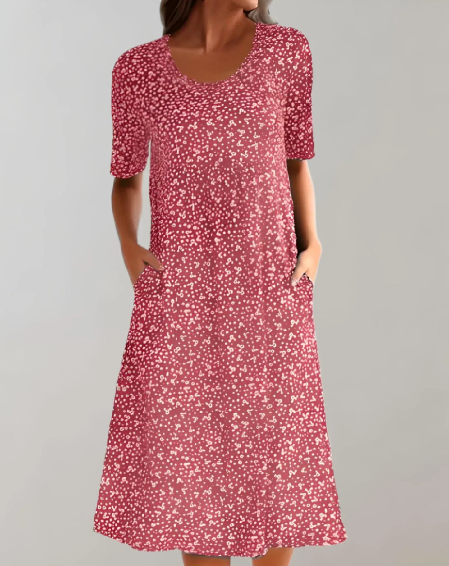 Comfortable Relaxed Fit Summer Dress