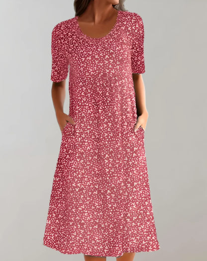 Comfortable Relaxed Fit Summer Dress