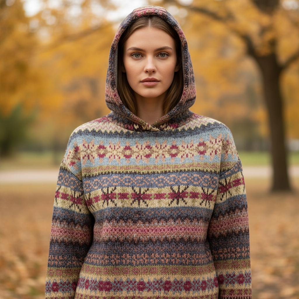 Fashionable Ladies Hooded Sweatshirt - Pexav