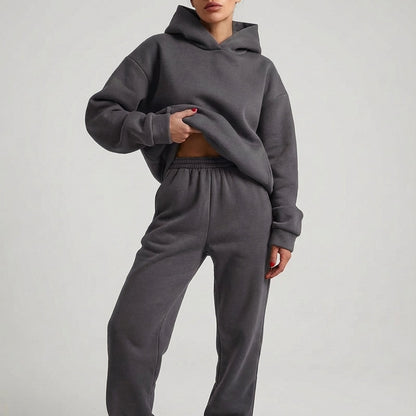 Comfortable Loose Fit Cotton Jogger Set