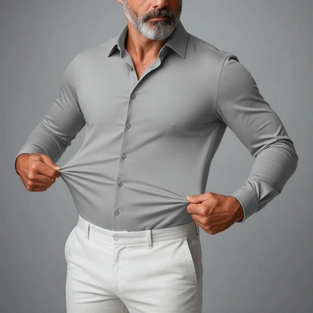Slim Fit Casual Button Down Mens Shirt