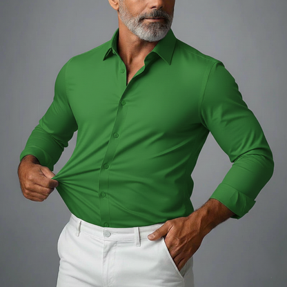 Slim Fit Casual Button Down Mens Shirt