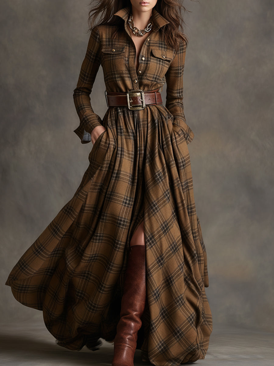 Timeless Collar Shirt Dress