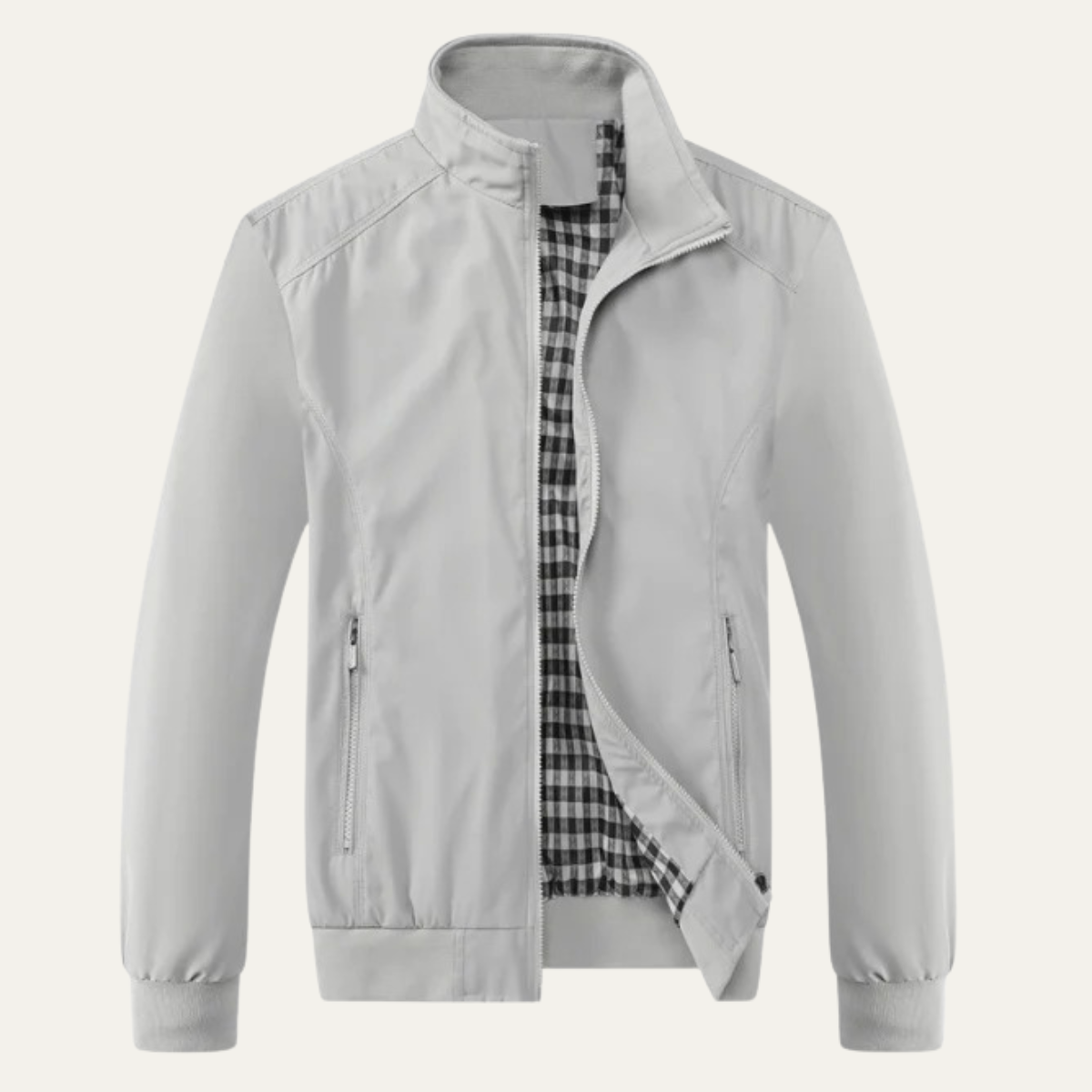 Classic Men's Slim Fit Bomber Jacket