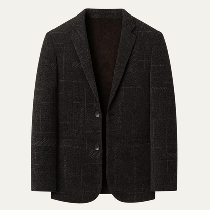 Stylish Men's Fit Checked Office Blazer Jacket - Nocini