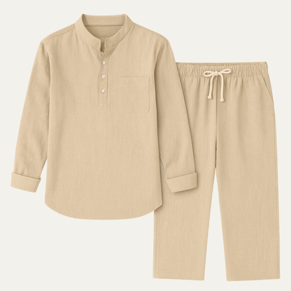 Comfortable Men's Summer Shirt & Pants Set - Nocini