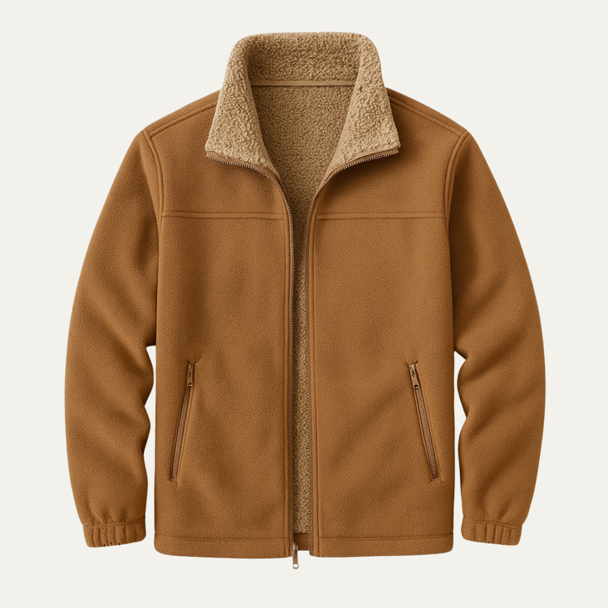 Cozy Men's Lightweight Fleece Jacket - Nocini