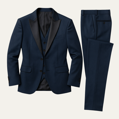 Classic Men's 3 Piece Business Suit Set - Nocini